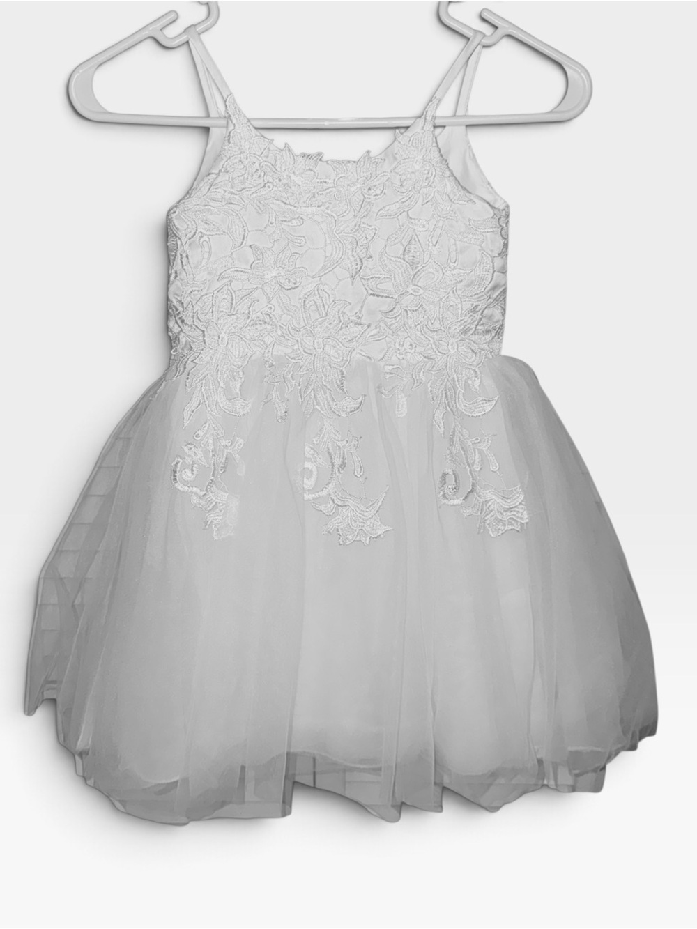 Azazie Austyn Ball-Gown Lace Tulle Flower Girl Dress.